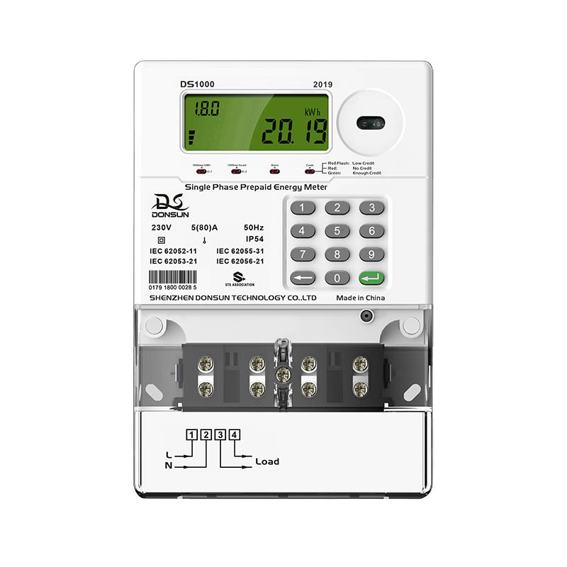 How does a prepayment energy meter work?
